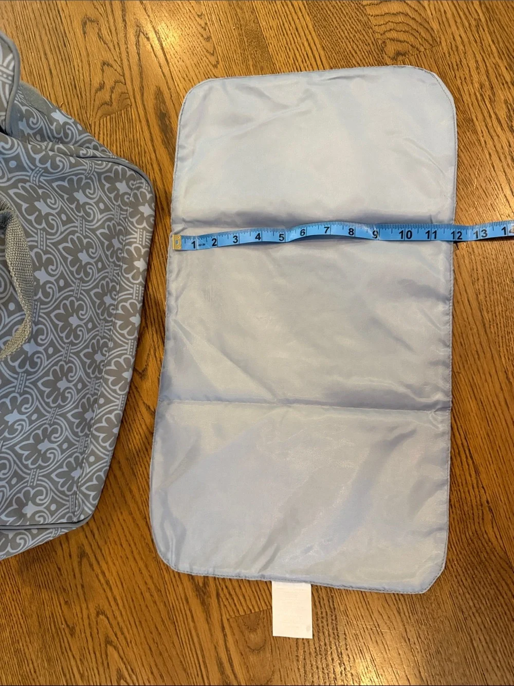 Bumble Brittany Diaper Bag Blue Filigree